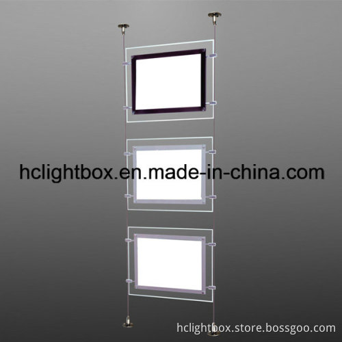 Hanging Acrylic Crystal Display Light Box